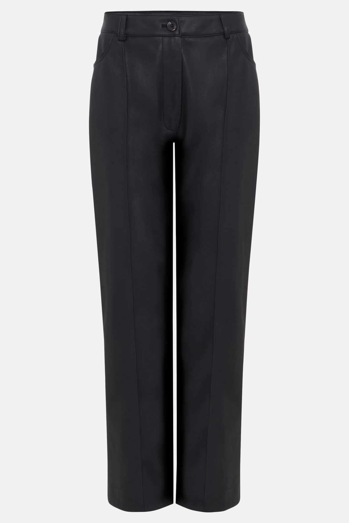 Phase Eight Kenzie PU Cropped Trouser
