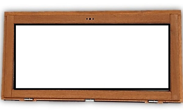 Chassis Abattant En Bois H45 X L100 Côte Tableau Gd Menuiseries