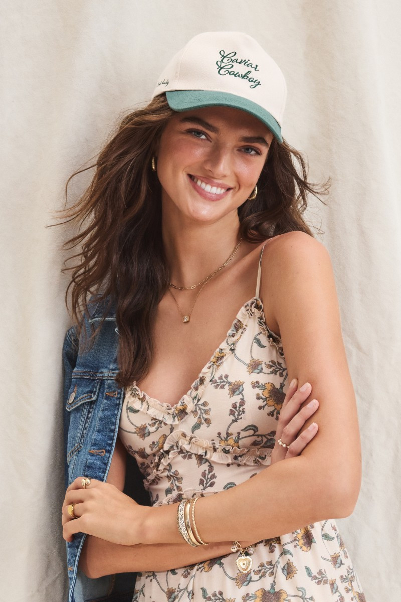 Caviar Cowboy Embroidered Baseball Hat