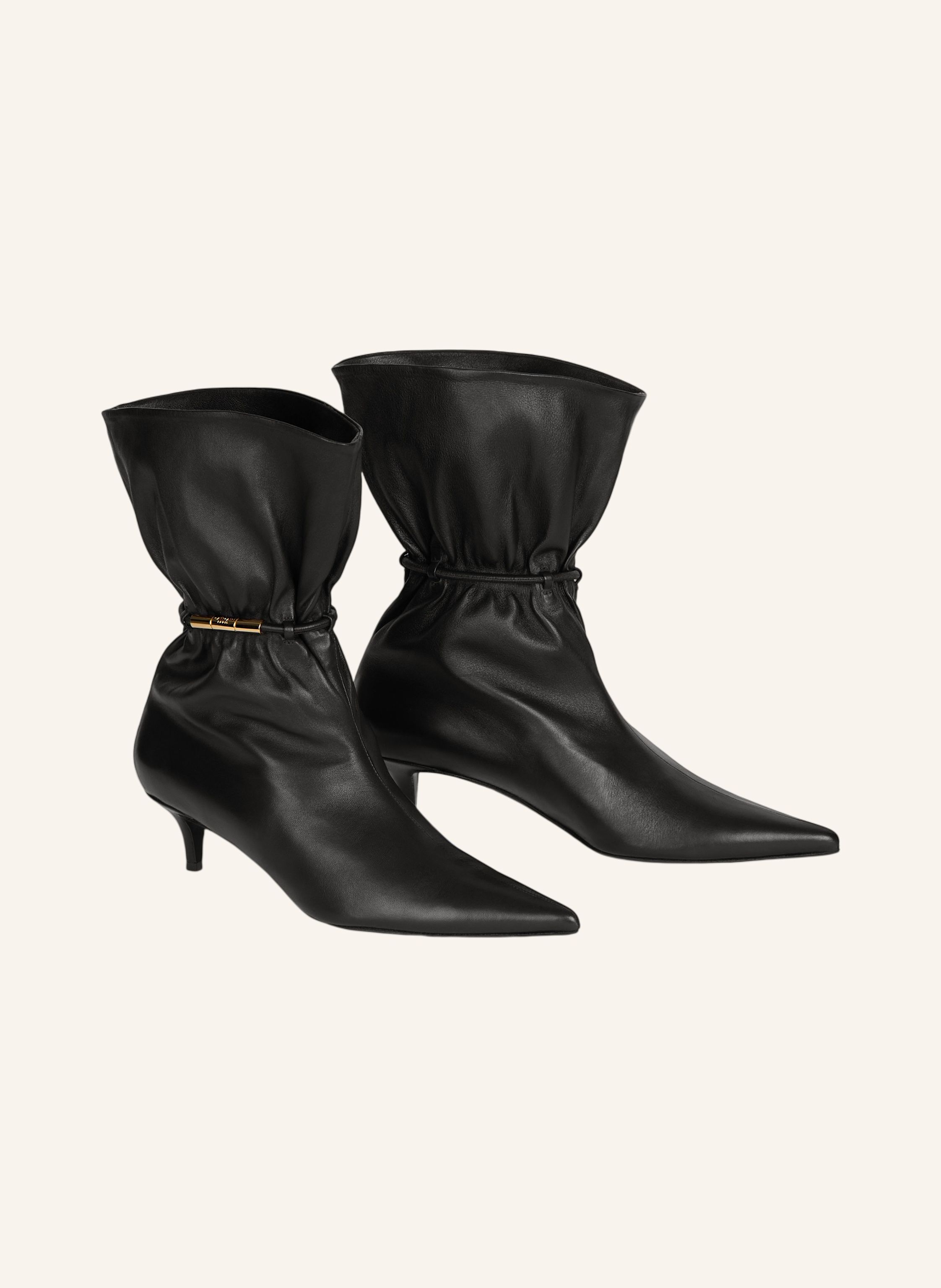 BALMAIN Stiefeletten Sphynx aus Glattleder