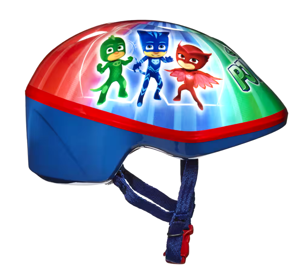 Bell Sports PJ Mask Toddler Bike Helmet w/Adjustable Straps, Multi-Colour, Ages 3+