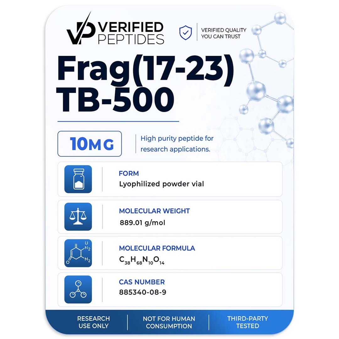 Verified Peptides Frag (17-23) TB-500 for Sale