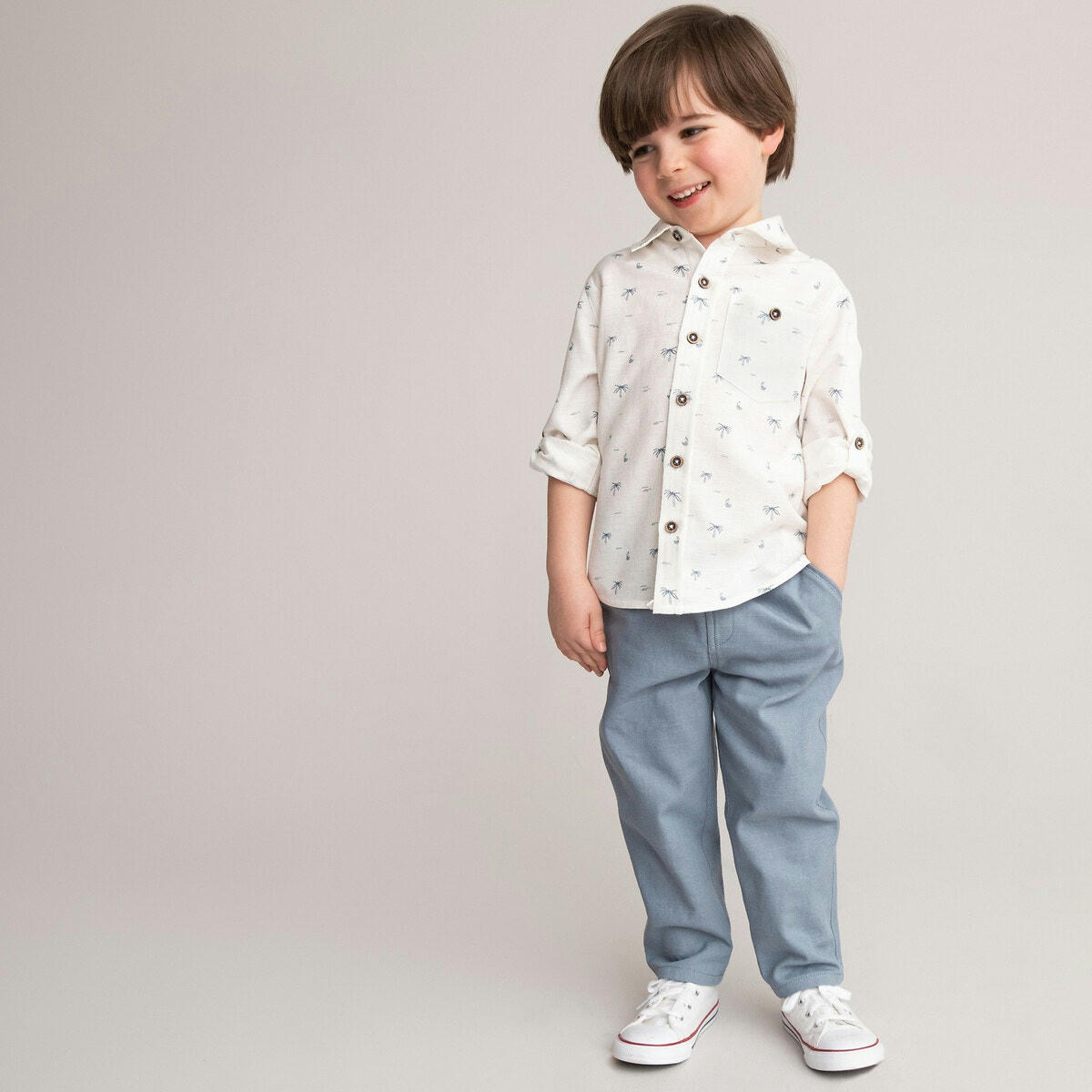 Ensemble 2 pièces chemise et pantalon