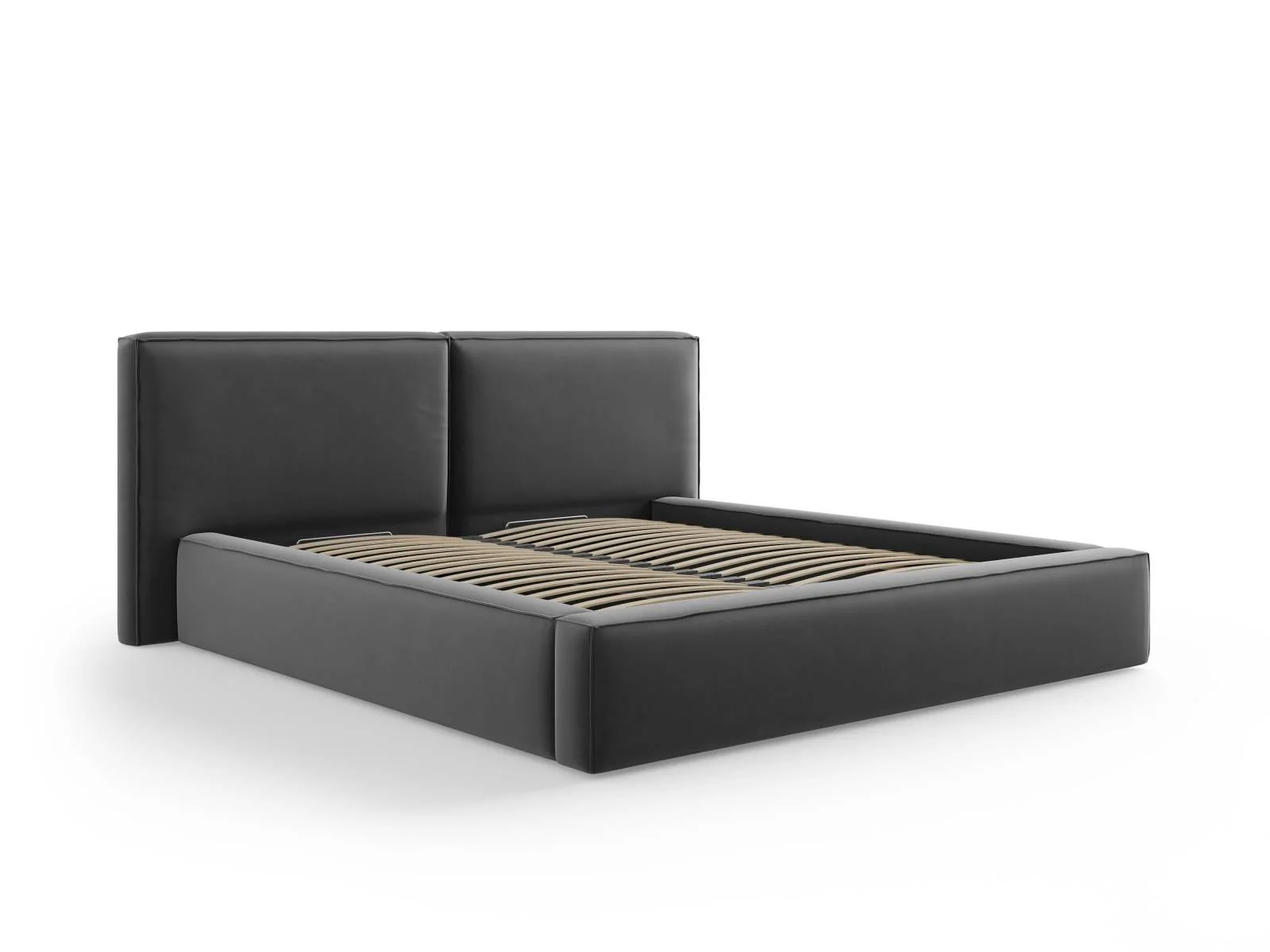 Bedframe Jodie met opbergruimte velvet 180 x 200 cm
