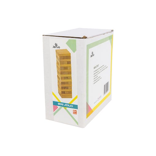 Mini Jenjo Wooden Tumbling Tower 27cm Height