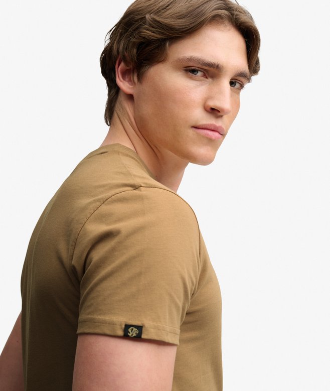 Essential Serif Logo Embroidered T-Shirt