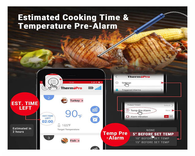 ThermoPro TP25 Multi Probe Meat Thermometer