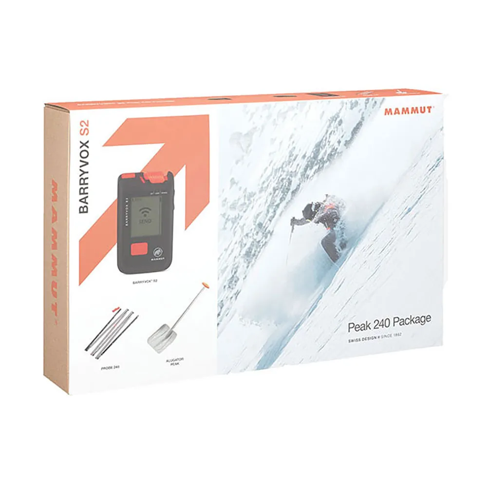 Mammut Barryvox S2 Peak 240 avalanche kit