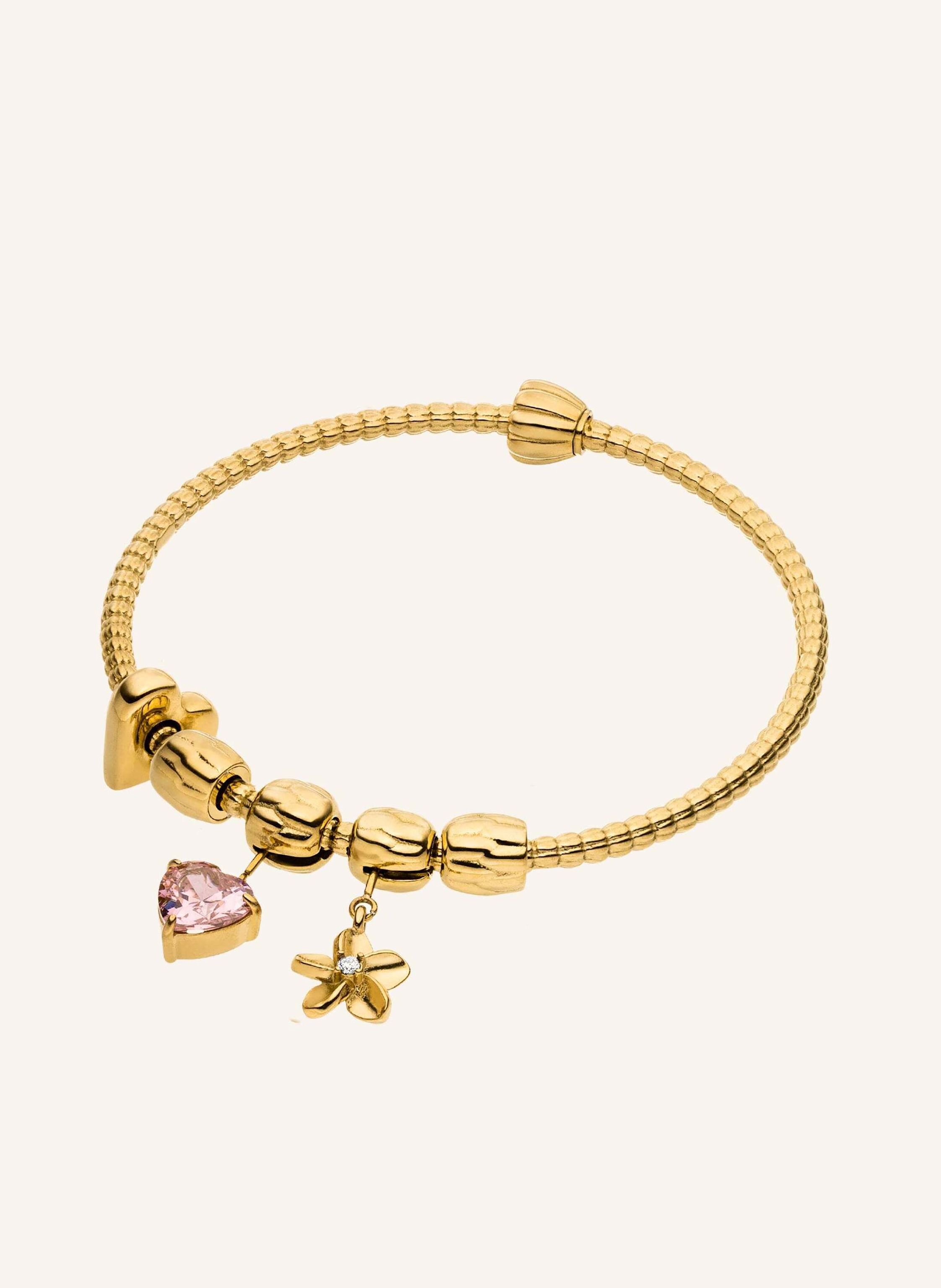 PURELEI Armreif-Set LEI GLITTER HEART S-M