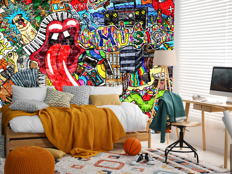 Fototapeta Graffiti 100x70cm