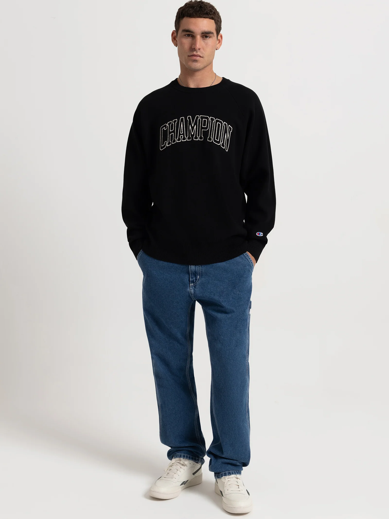 Rebound Knitted Crew
