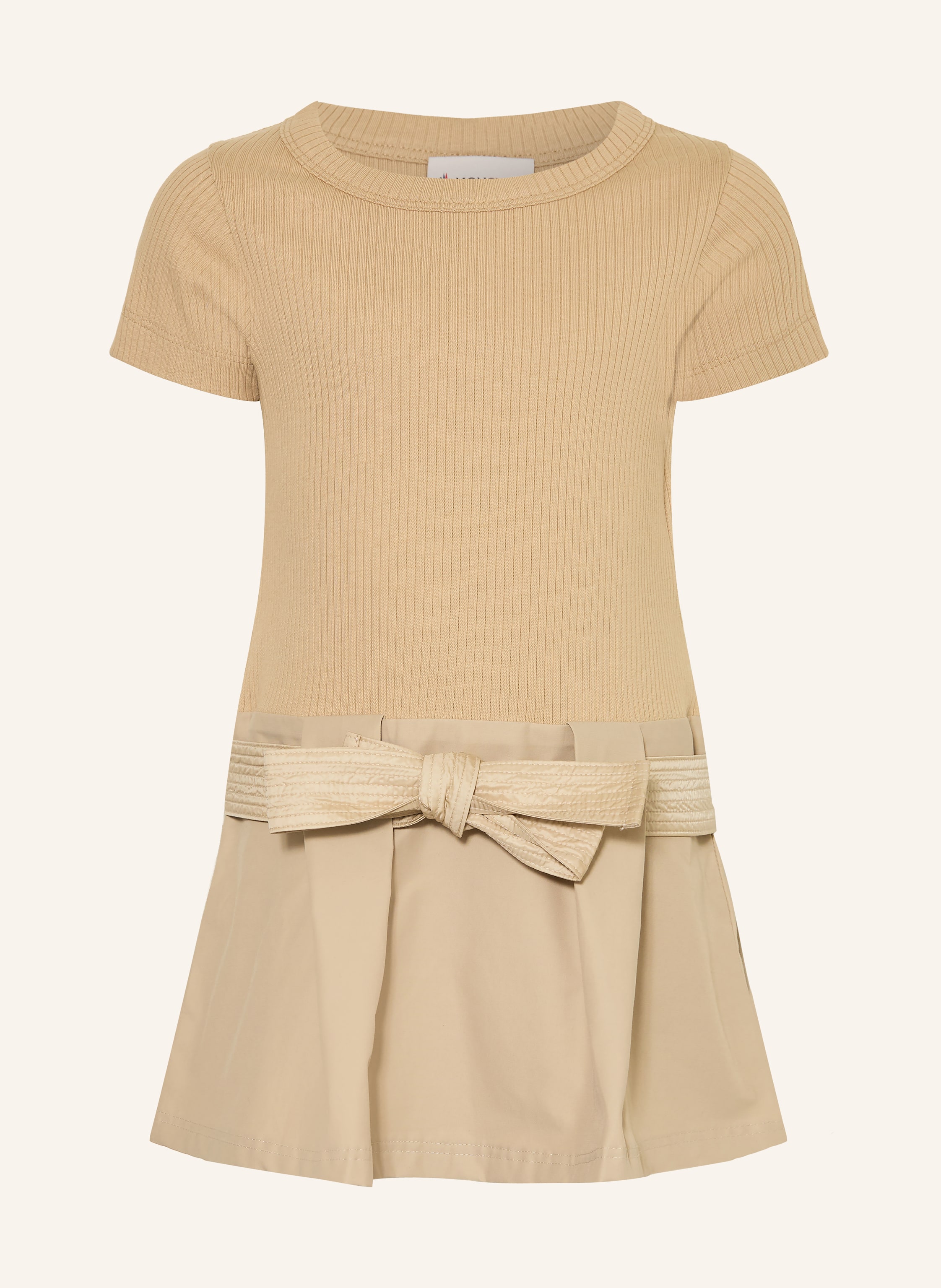 MONCLER enfant Kleid im Materialmix