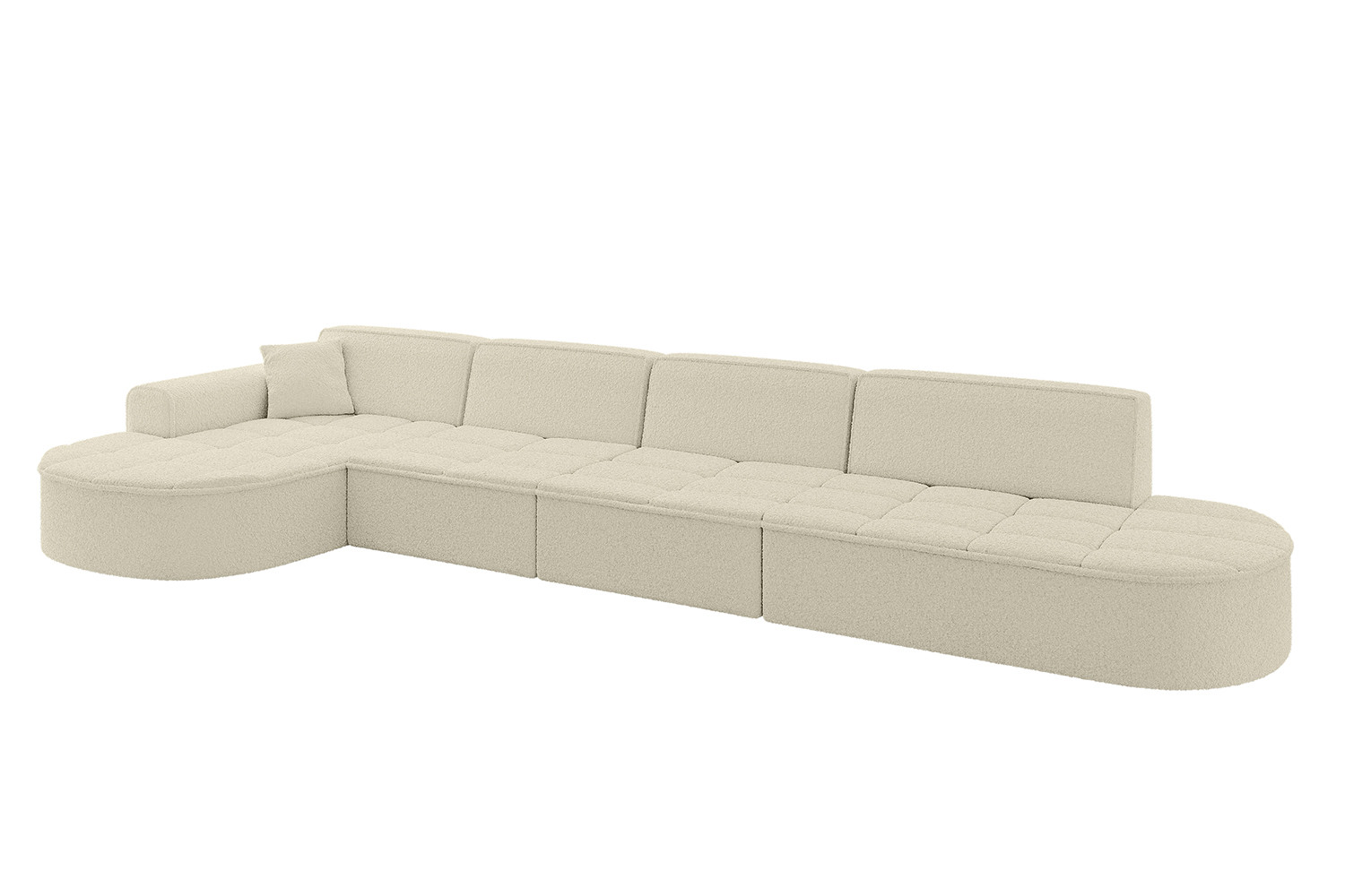 Narożnik lewostronny bez funkcji spania TARO-L3 - 413x171x79,5 Beżowy