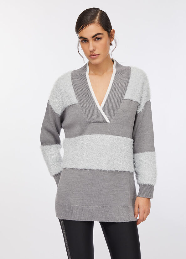 Maglia in lana lurex&reg;
