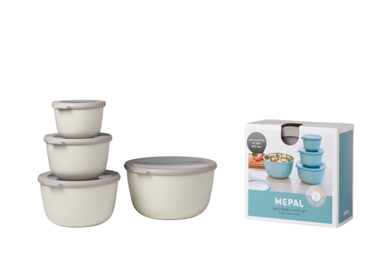 Multikom Cirqula 4-delige set (500 1000 2000 3000) - Nordic white