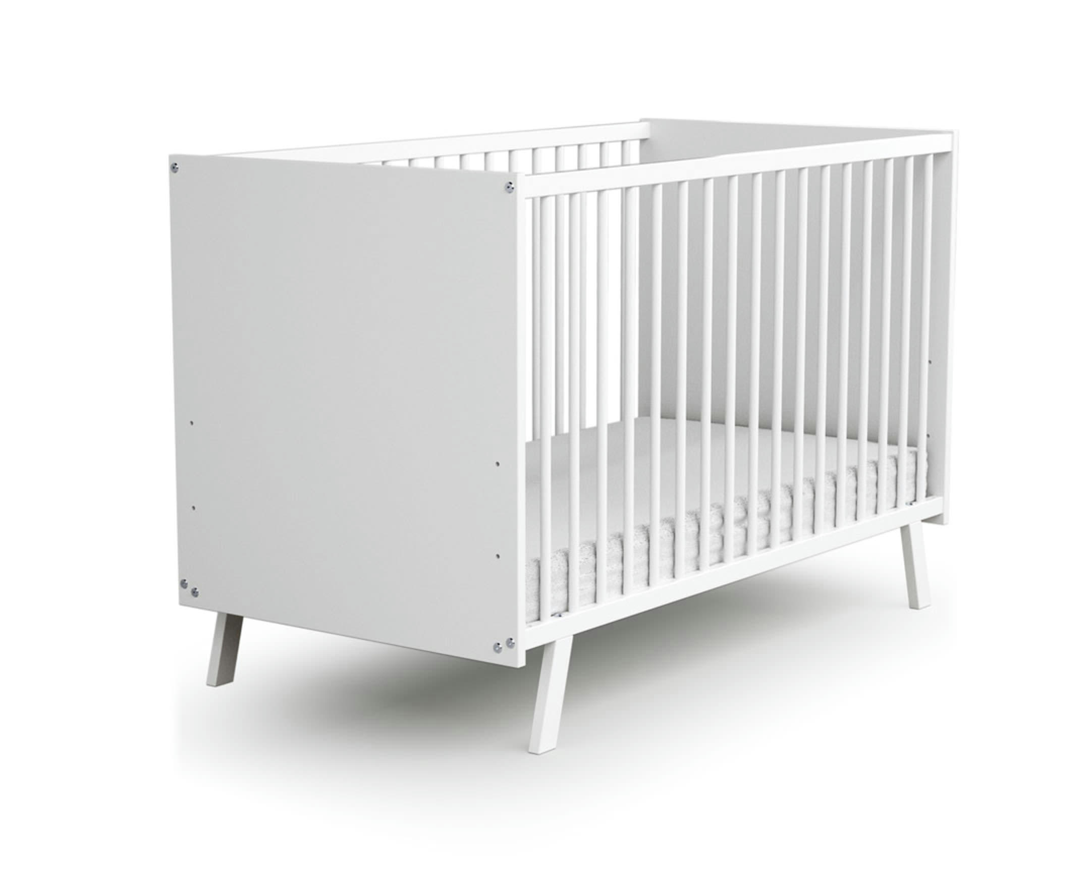 - Lit bébé 60x120 blanc