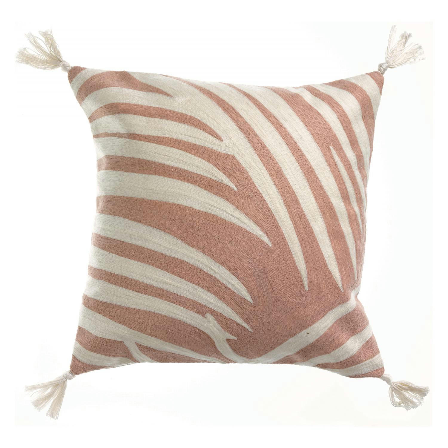 ANIKA - Coussin  en coton pink 45 x 45