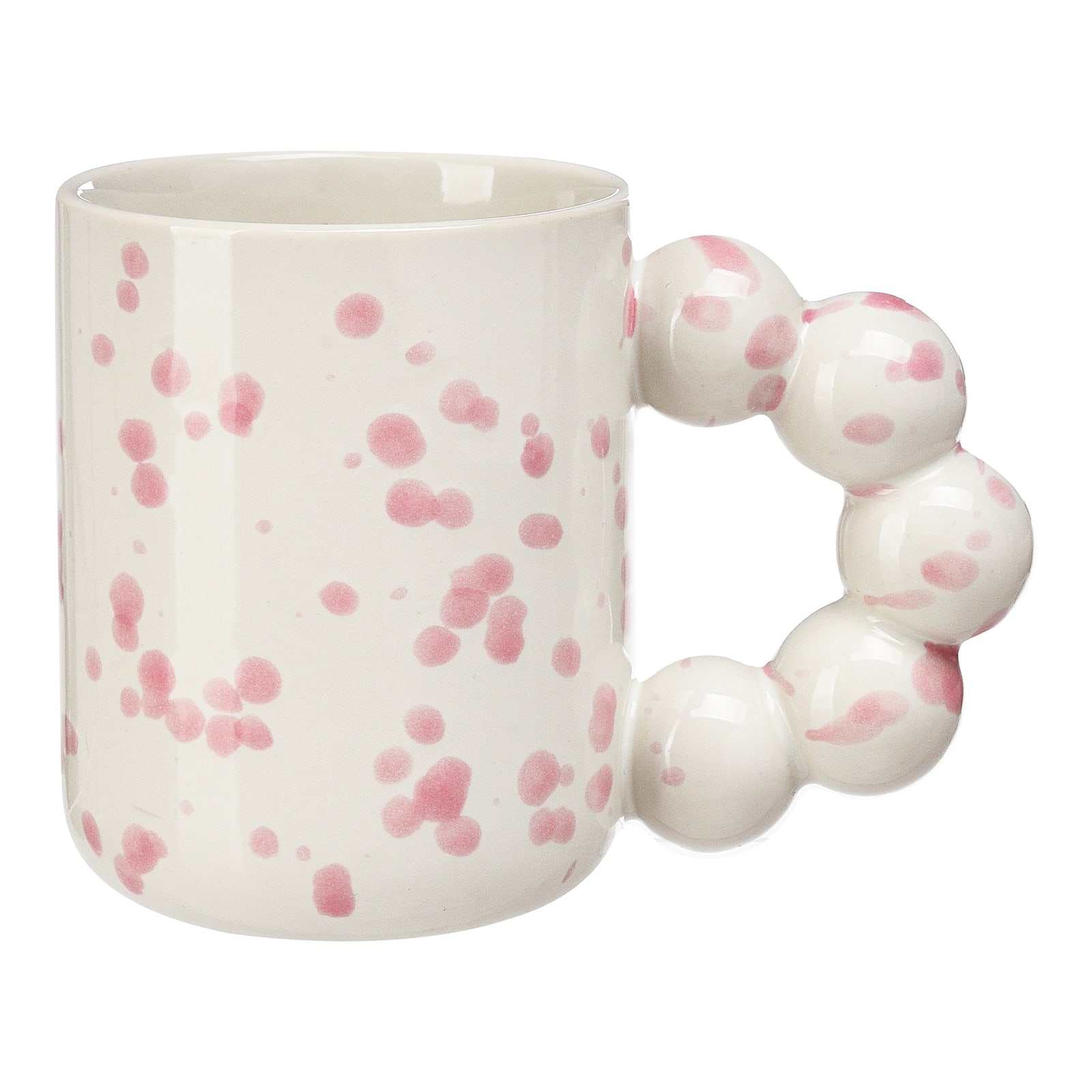 Tasse Spots Pink,B 80 x H 100 x T 80 mm