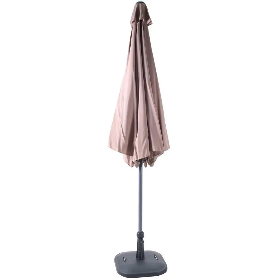 SenS-Line - Salou Parasol Taupe &Oslash;300 Cm - Grijs