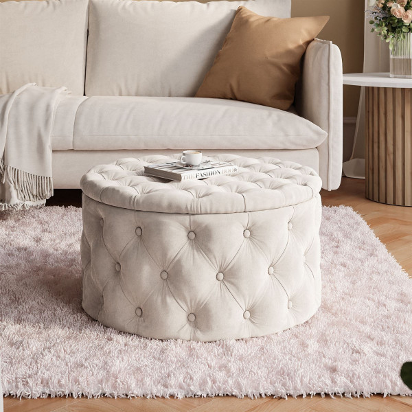 Pufa CHESTERFIELD z pojemnikiem Jasmine 20