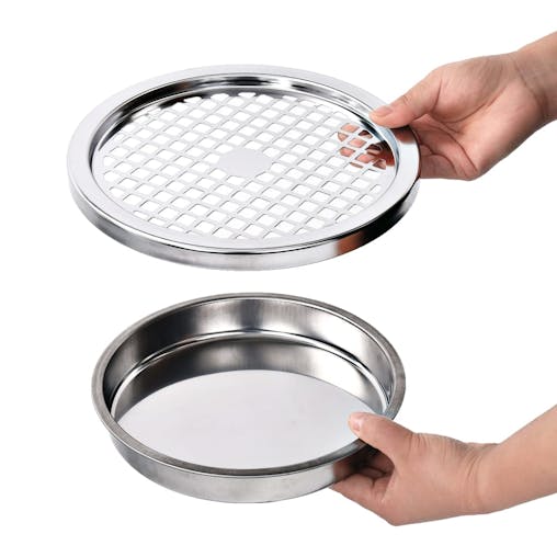 NNEVL Ashtray Dustbin Hotel 30 L Steel Grey