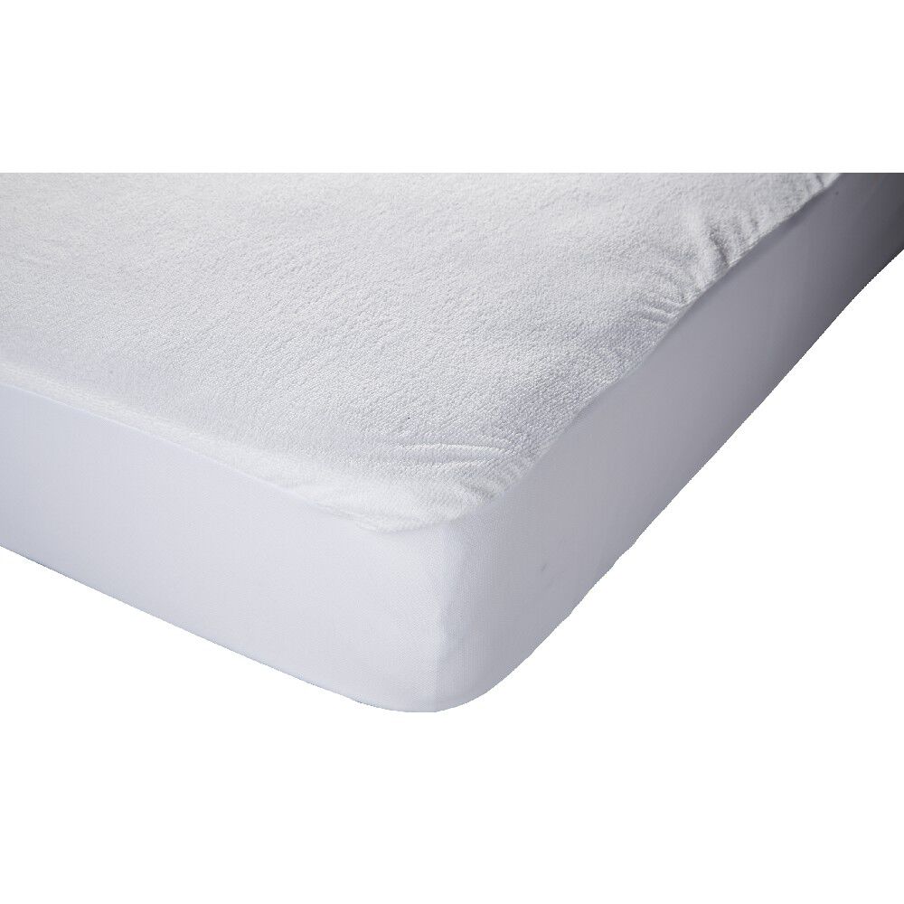 Protège-matelas molleton imperméable 140x190 cm