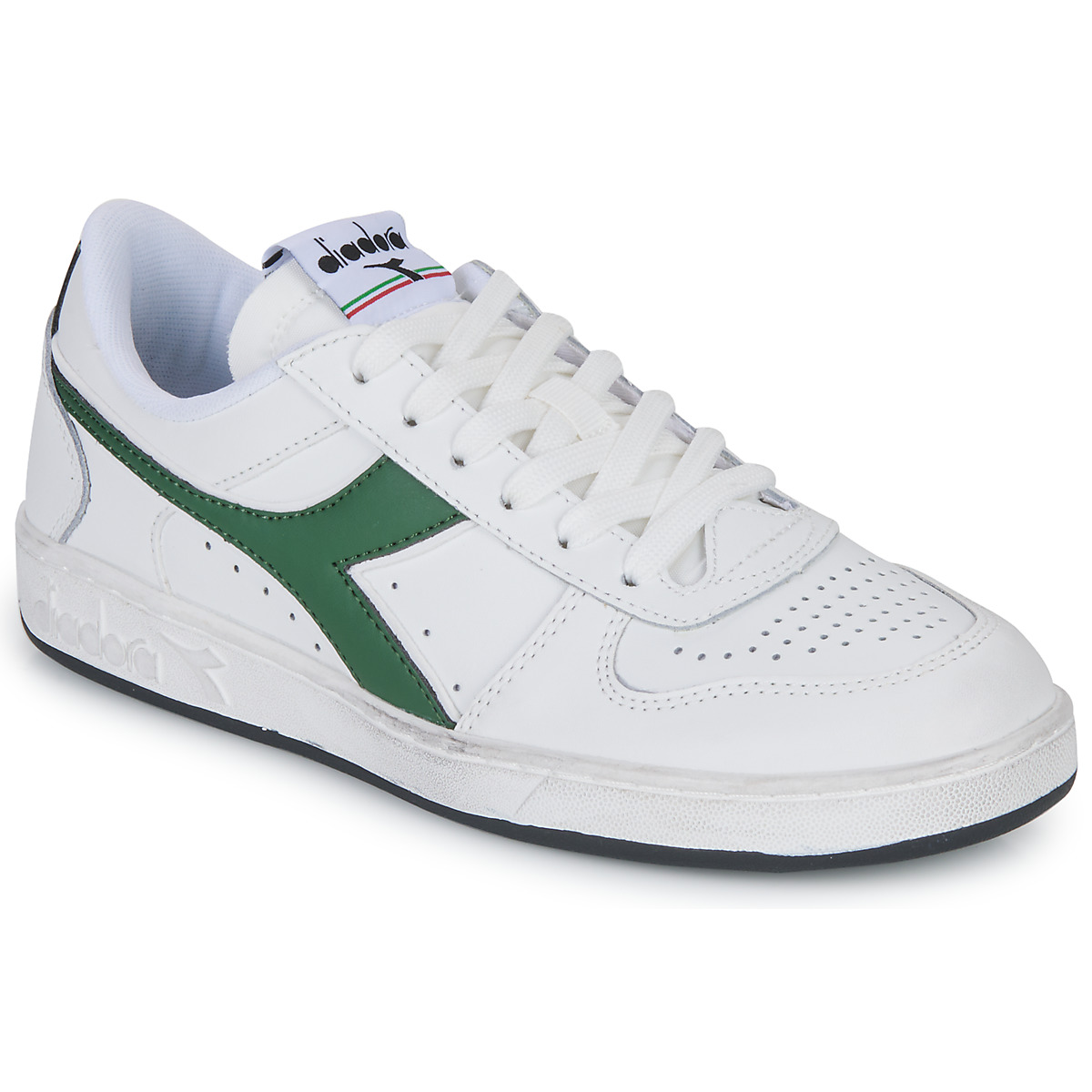 Diadora - MAGIC BASKET LOW ICONA - White / Green