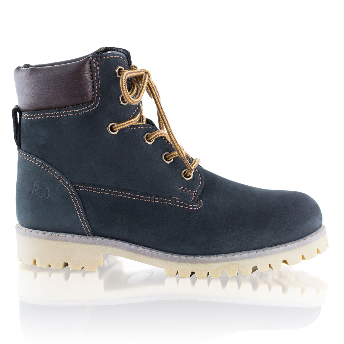 Russell & Bromley HUNTSMAN Sheepskin Lace Up Boot