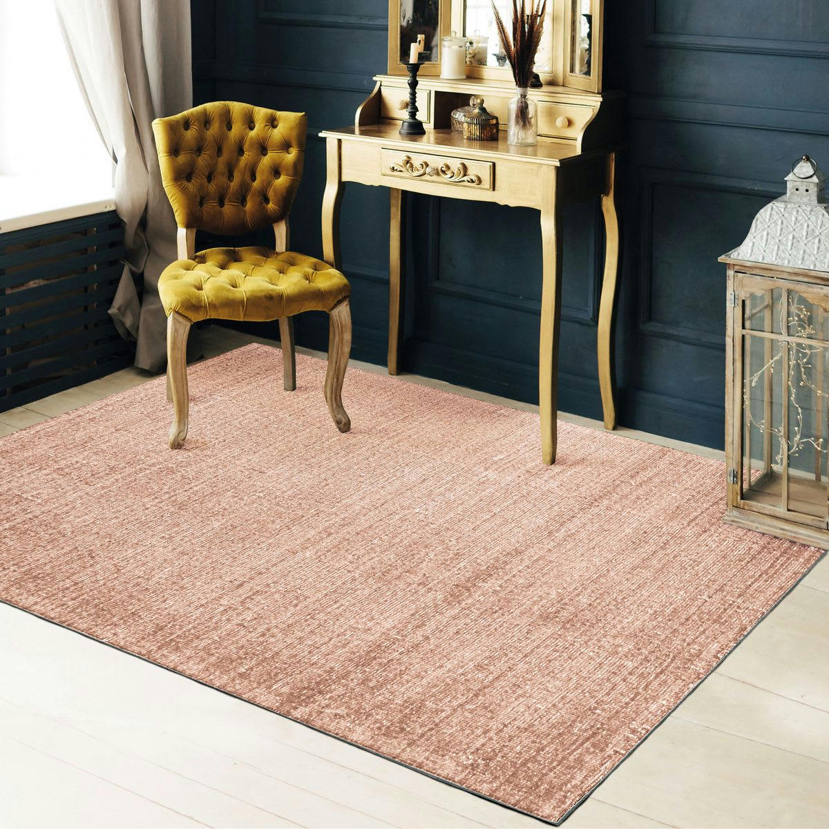 NUDE - Tapis en laine et coton rose nude 120x170