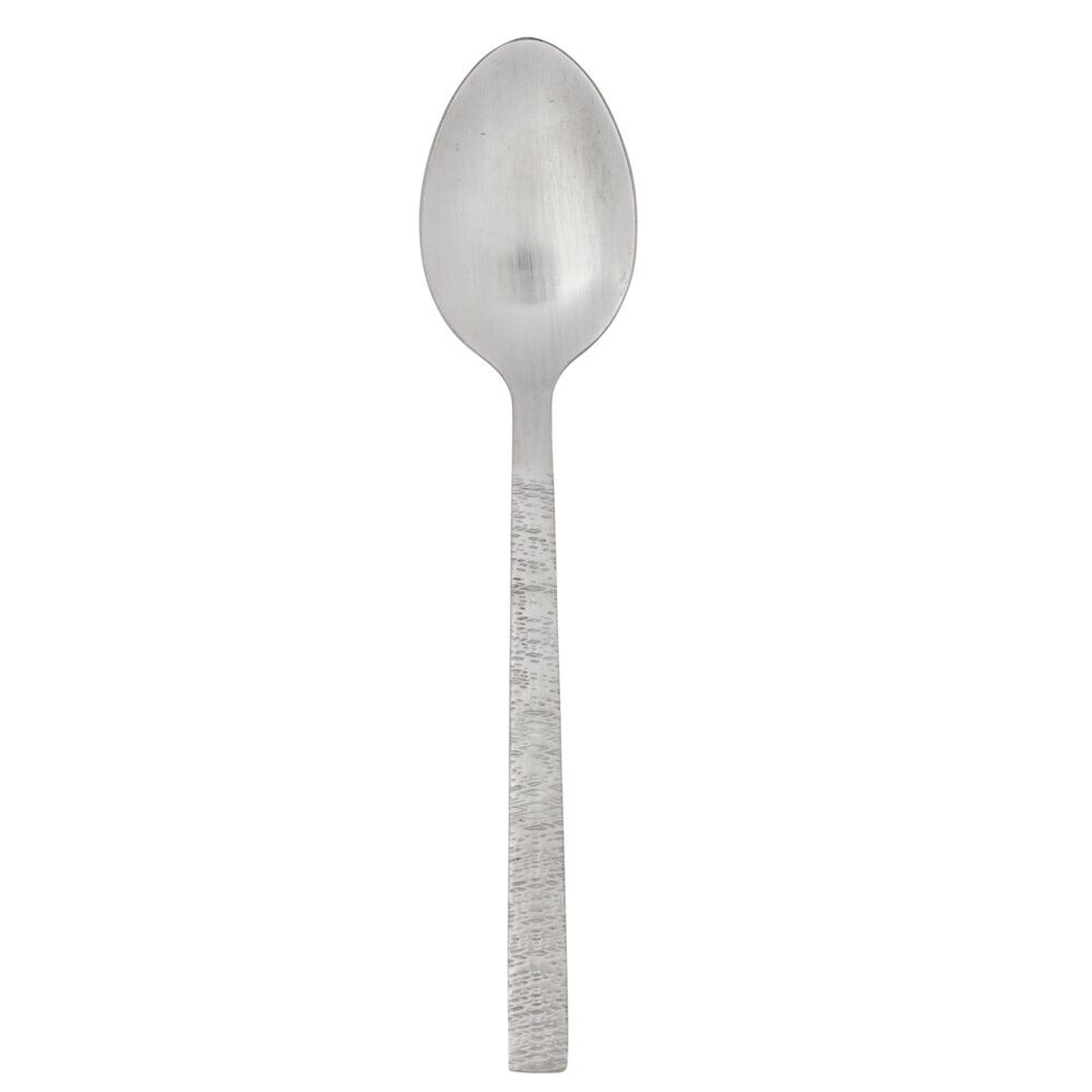 Cuillère à café inox L15,3cm manche acier graphite satiné