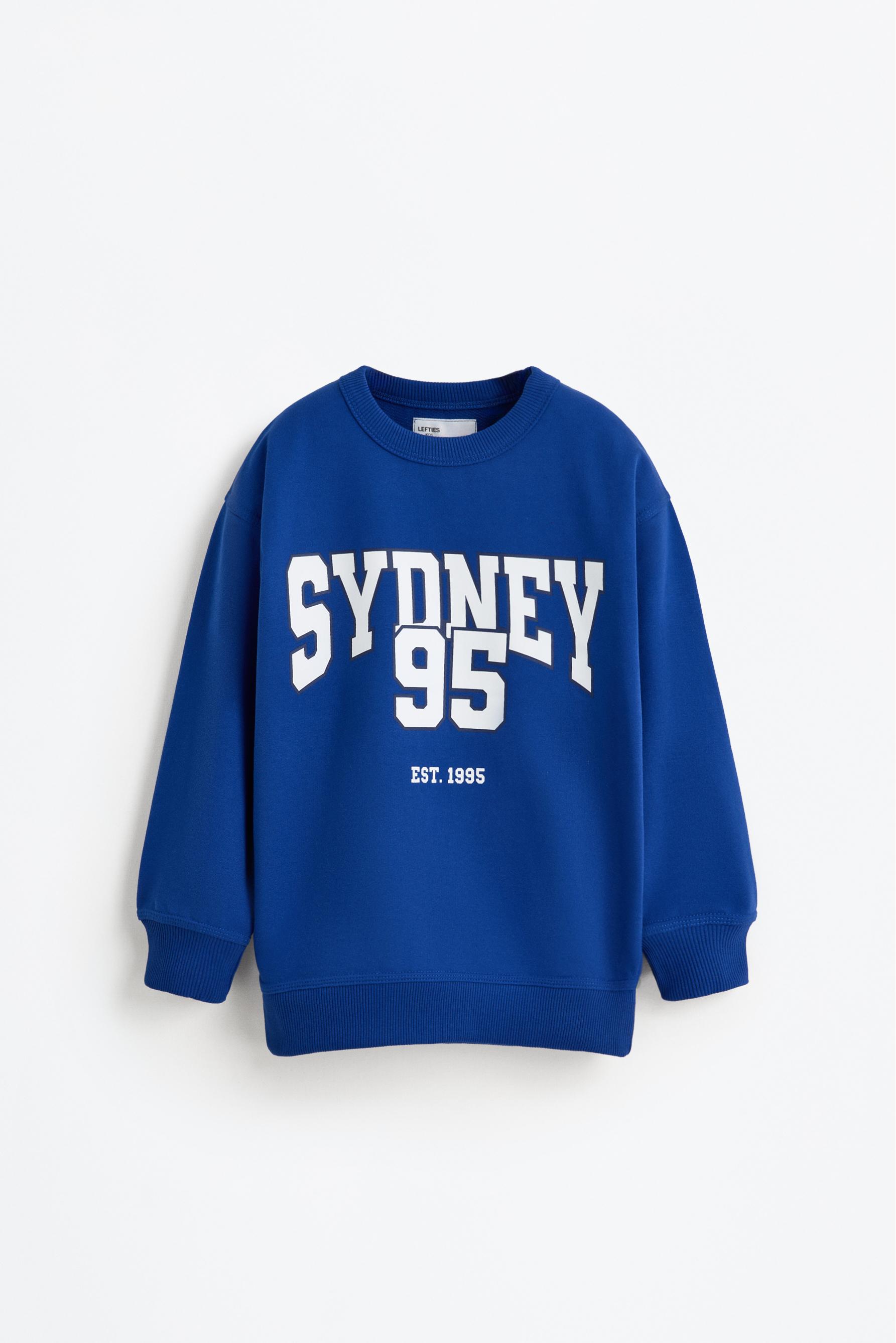 Sudadera estampada