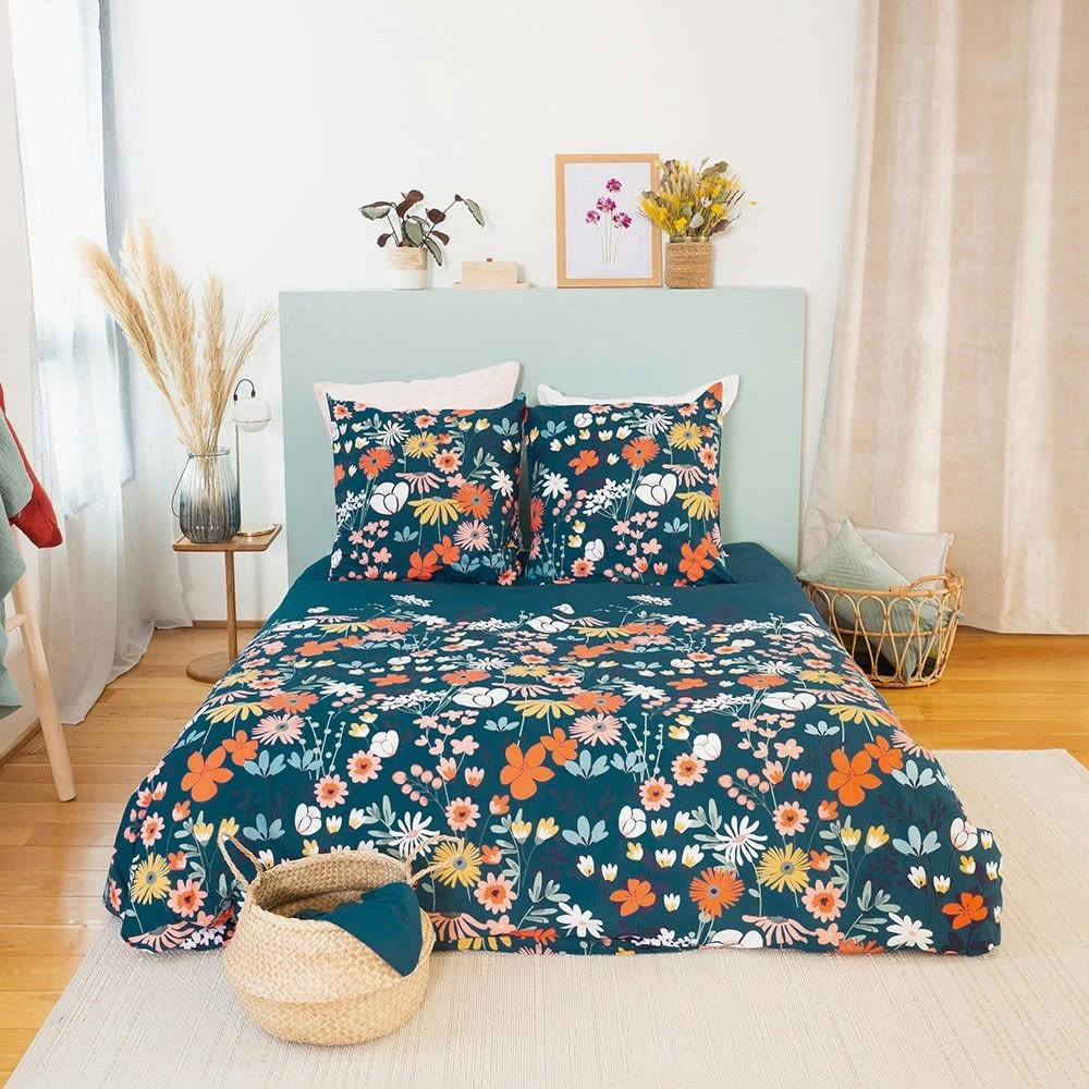 EROFLE - Housse de couette 240x260cm + 2 taies