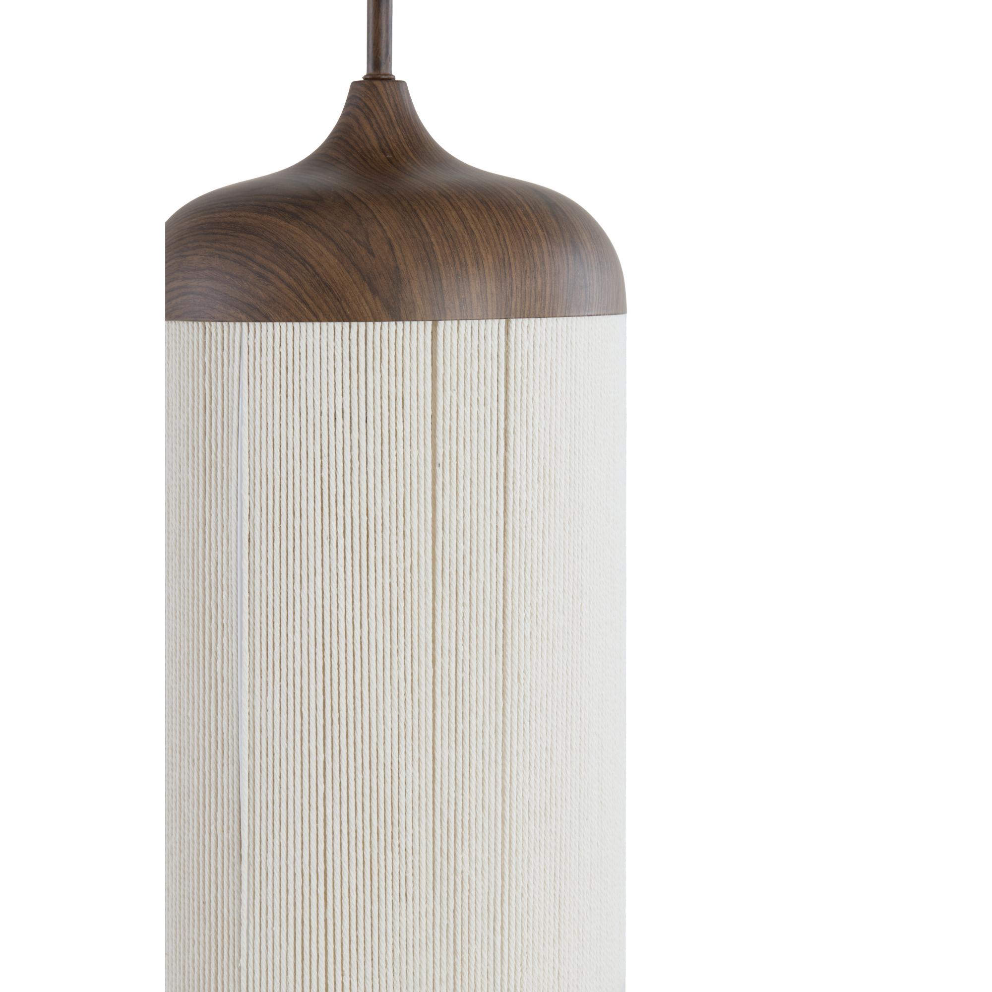 Light & Living Hanglamp Dania - Bruin Crème - Ø27.5x52cm