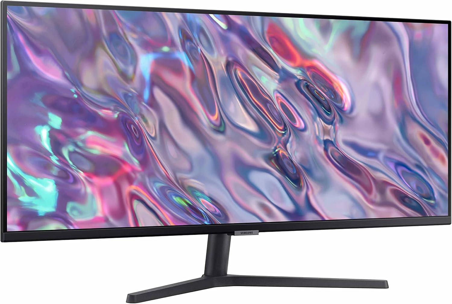 SAMSUNG 34 ViewFinity S50GC Series Ultra-WQHD Monitor  100Hz  5ms  HDR10  AMD FreeSync  Eye Care  Borderless Design  PIP  PBP  LS34C502GANXZA  2023  Black