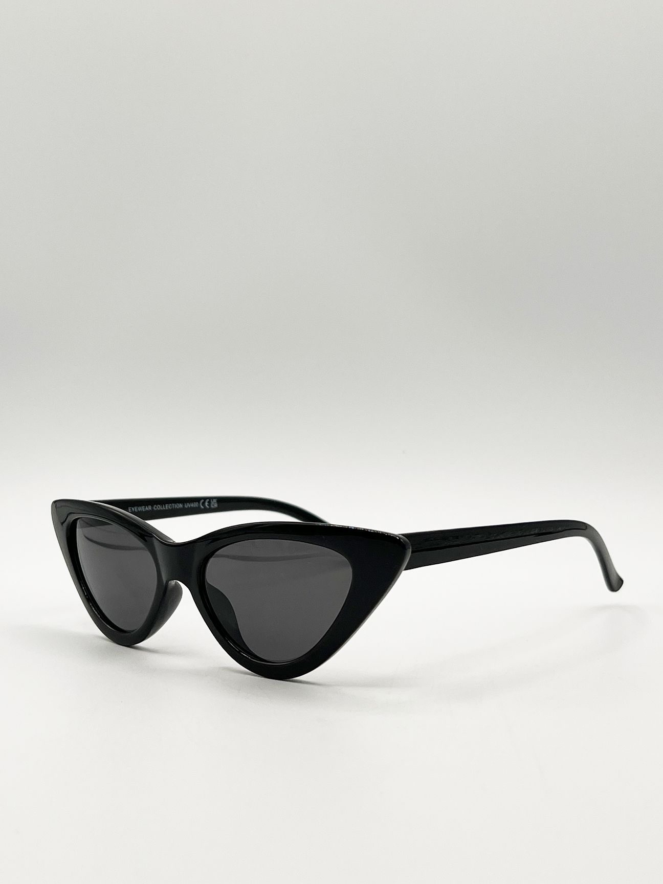 SVNX Black Classic Cateye Sunglasses