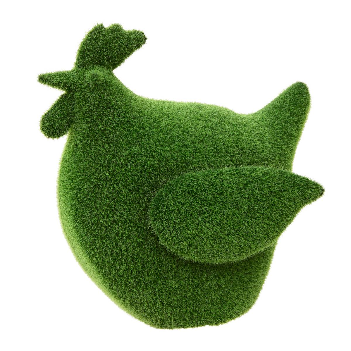 "Grass" Statuette Green, 25.4x13 cm