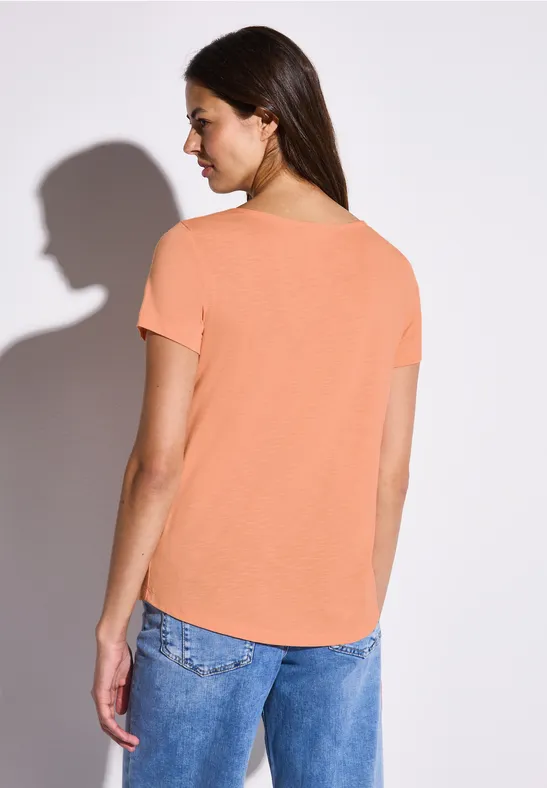 Basic T-Shirt in Unifarbe