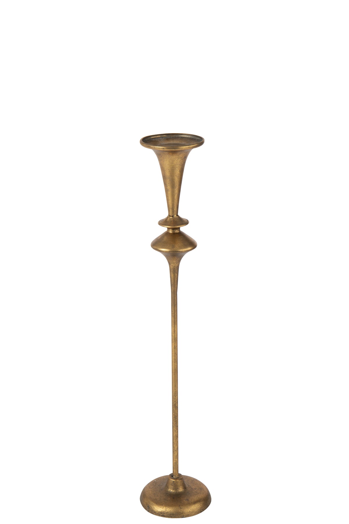 J-Line kaarshouder - ijzer - goud - small