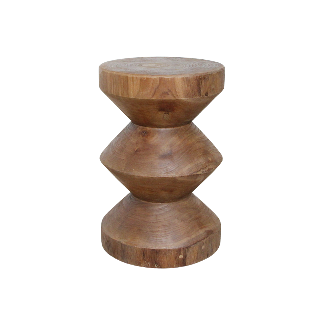 Forma teakhouten bijzettafel Rizo naturel - 30x30x45 cm