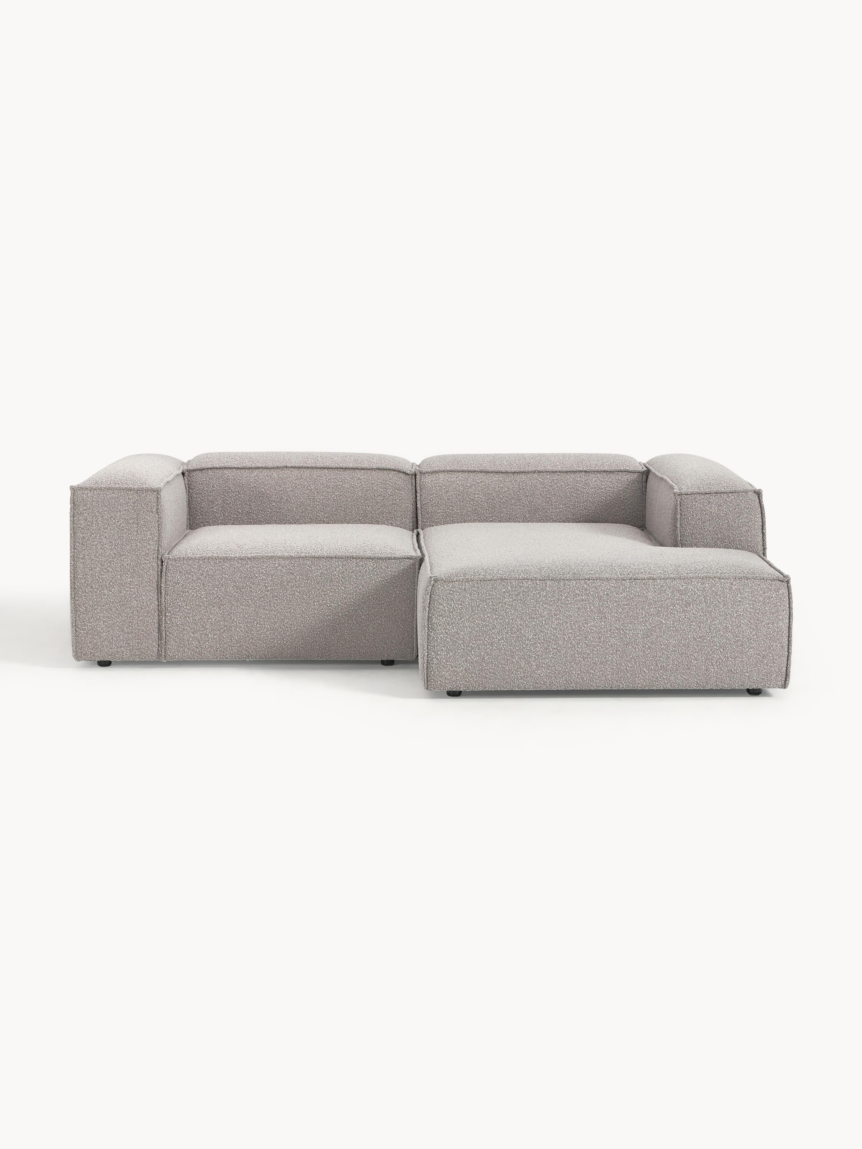Modulares Bouclé-Ecksofa Lennon (2-Sitzer)