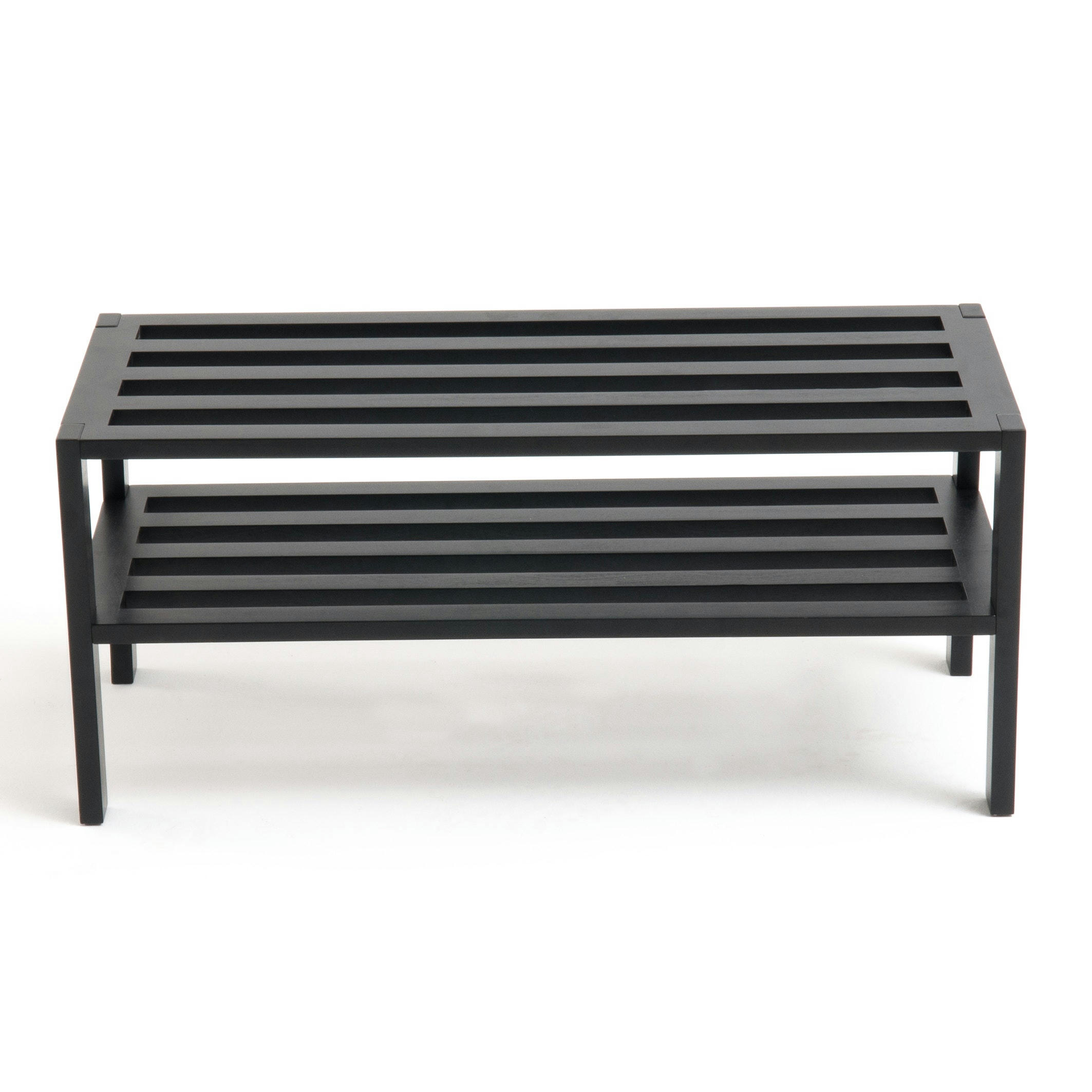 Banc, range-chaussures en bouleau