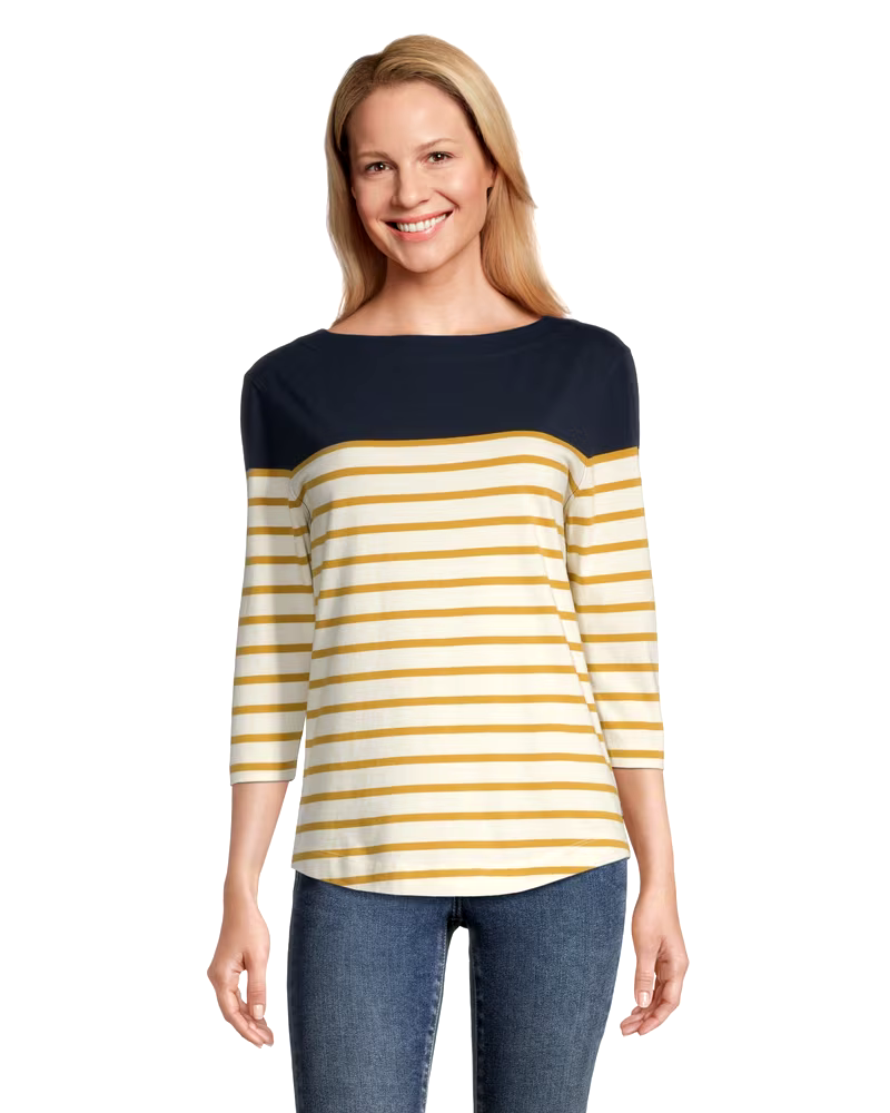 Helly Hansen Women's Namu Three Quarter Sleeve Boat Neck T Shirt