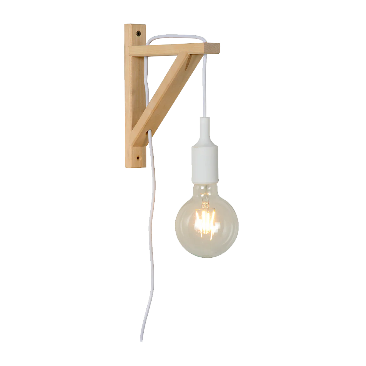 Applique FIX WALL coloris blanc 22 x 19 cm