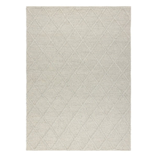 Dywan wełniany TAHAR 99001C beżowy - RĘCZNIE TKANY 90x150 cm