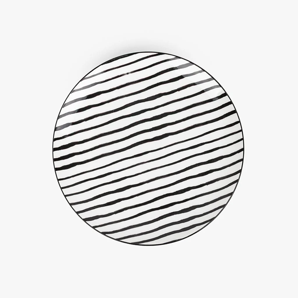 Prato Raso Listas Preto ASIA