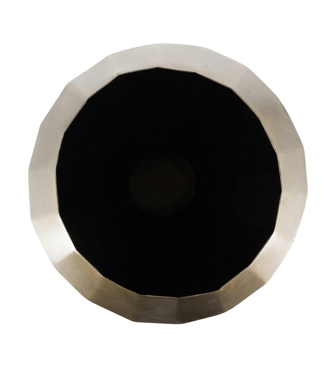 ANTIQUE - Vase en aluminium dégradé bicoloré