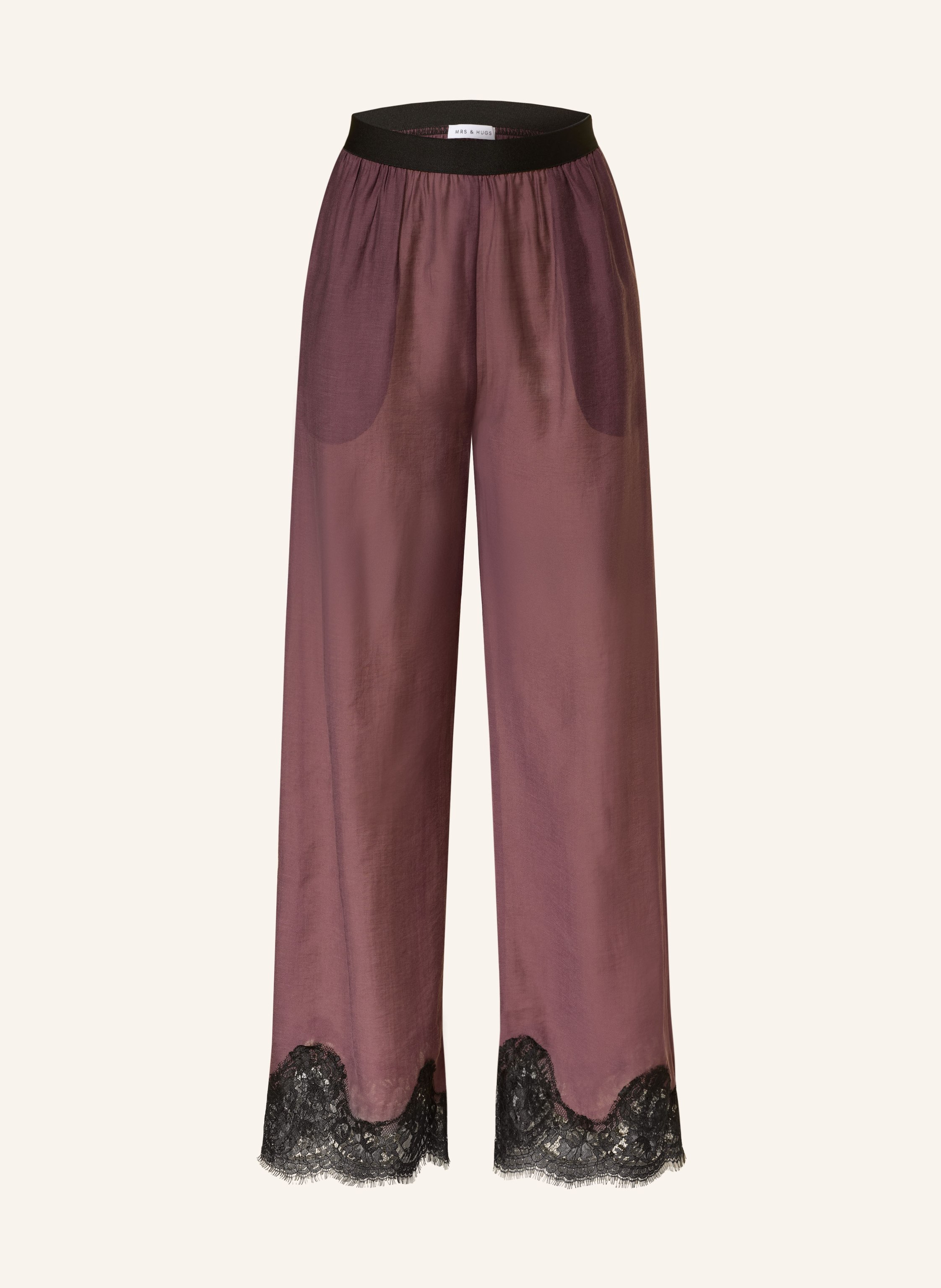 MRS & HUGS Marlenhose mit Spitze