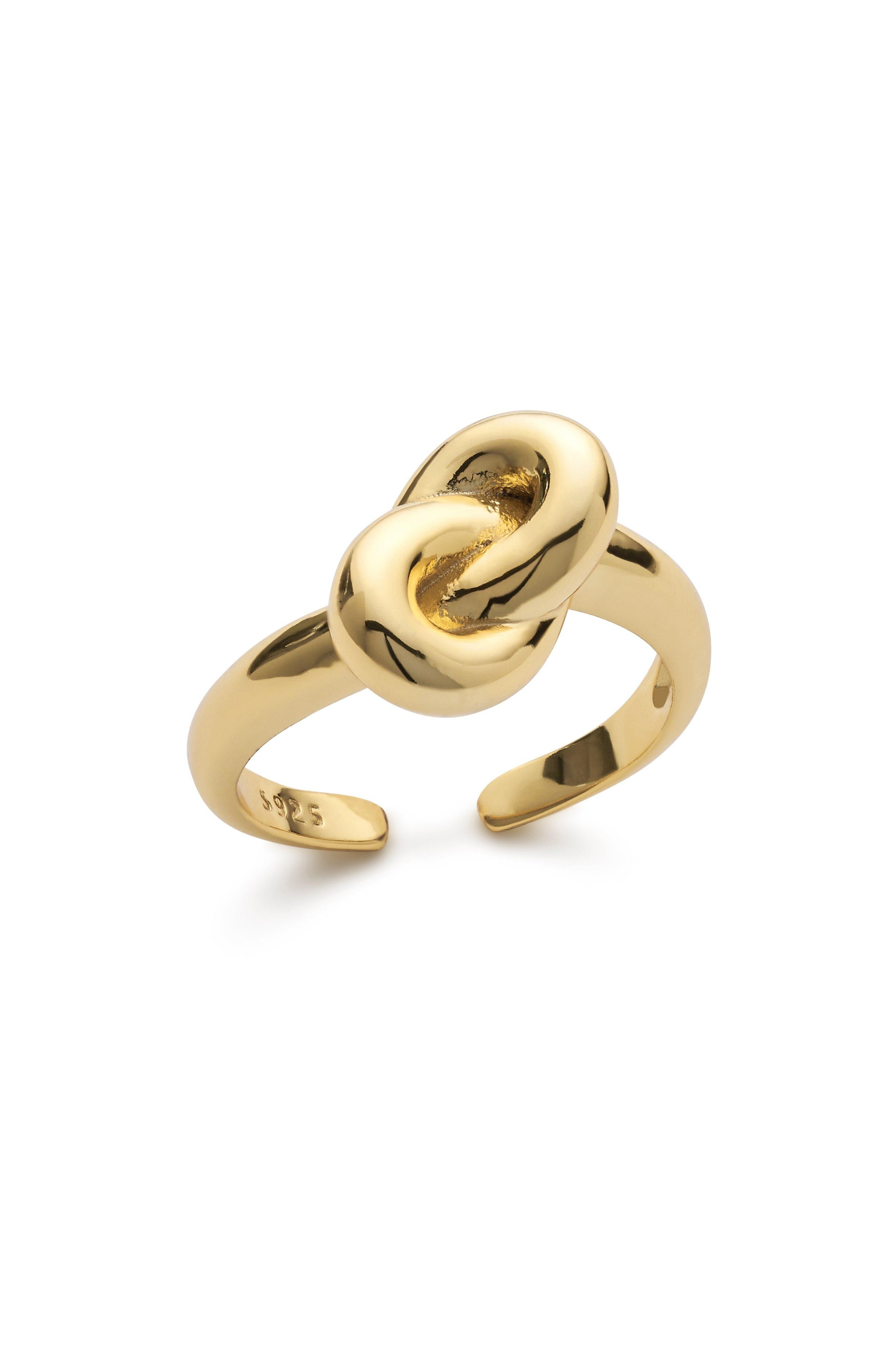 Elk & Bloom 18K Gold Knot Ring