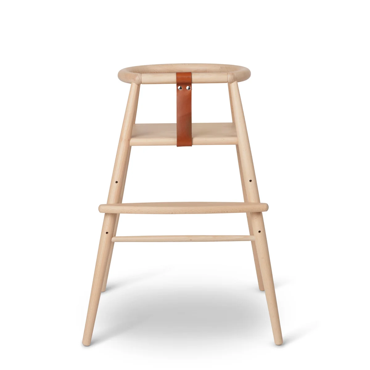 Carl Hansen - ND54 Kinder-Hochstuhl, Buche matt lackiert / cognac