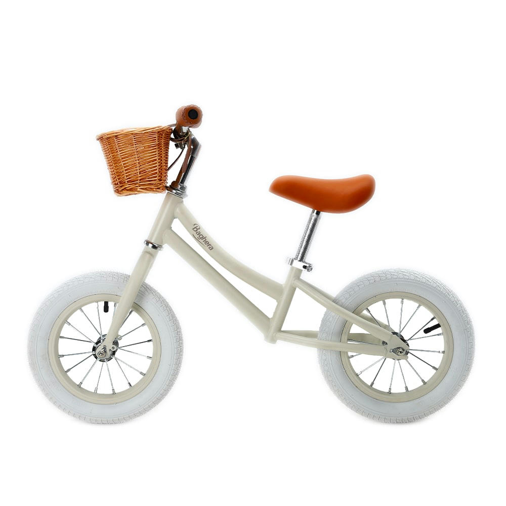 - Draisienne Enfant Beige avec le casque